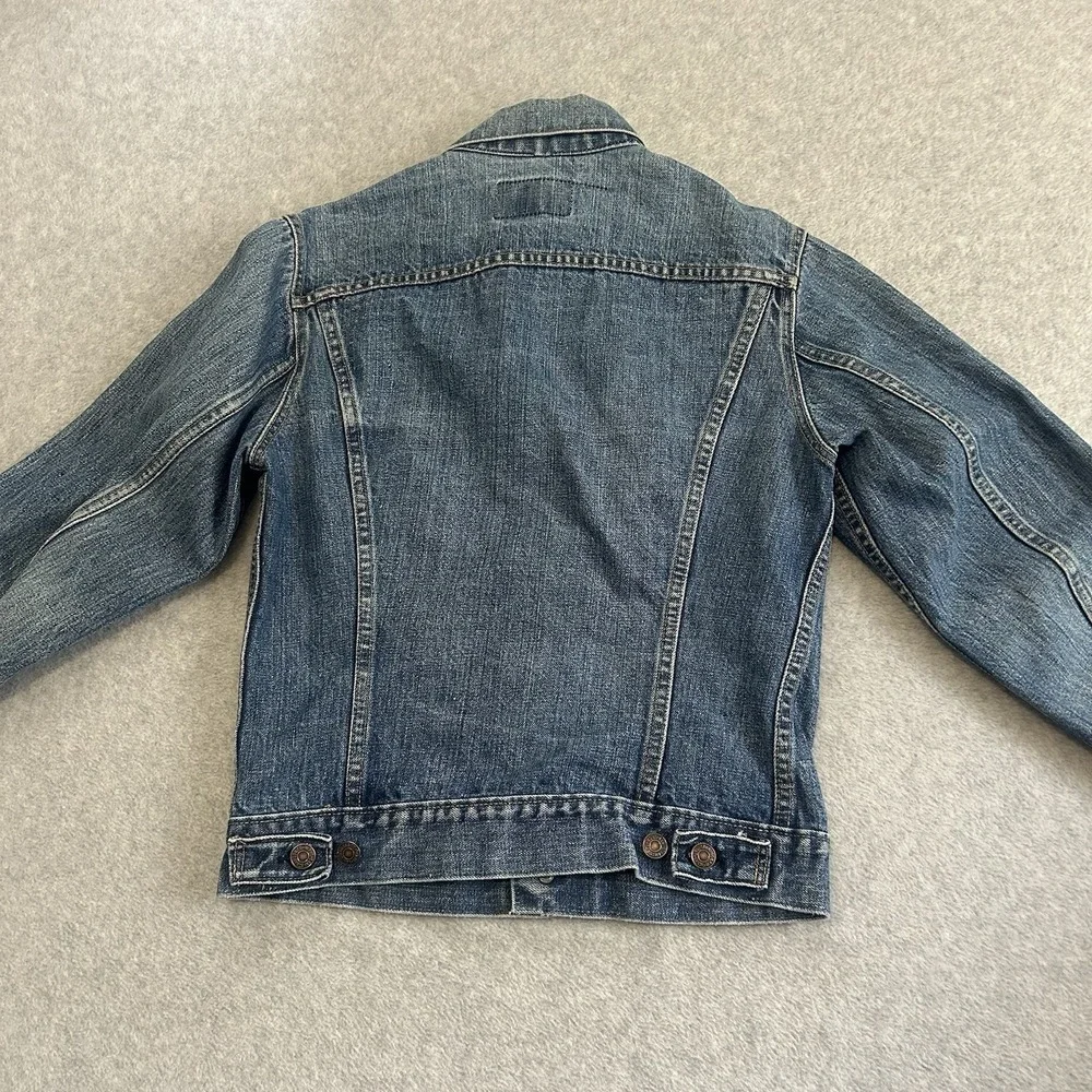 Vintage Levis Jacket Mens Small Type 3 Denim Trucker Made In USA 80s